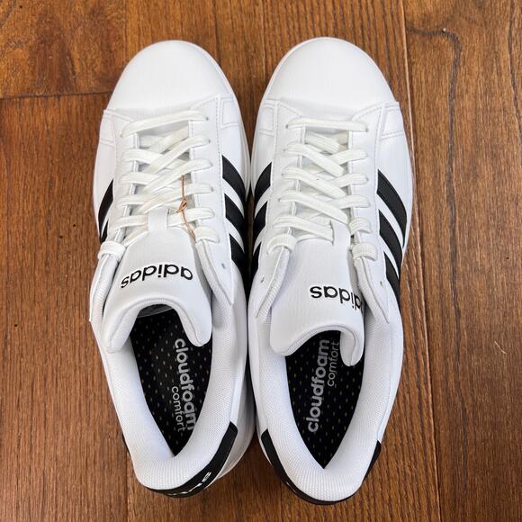 Adidas Grand Court Cloudfoam Lifestyle Co Mens Sneakers Size 9.5 - Picture 5 of 7